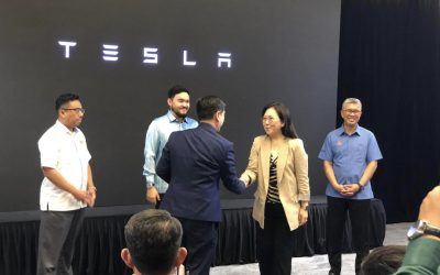 Launching Event of Largest Tesla Charging Station in South East Asia