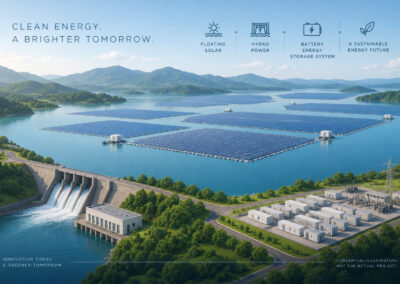 Hybrid Hydro Floating Solar